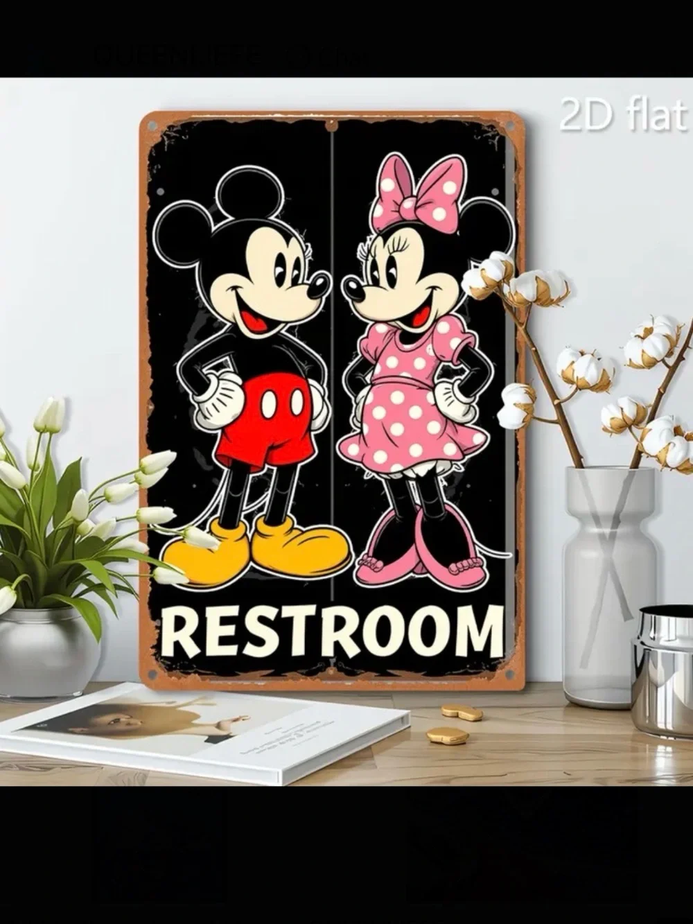 🌟Pick Any 2/$26 Sale Mickey & Minnie Sign